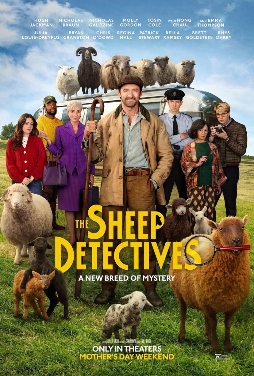 Poster for the film The Sheep Detectives