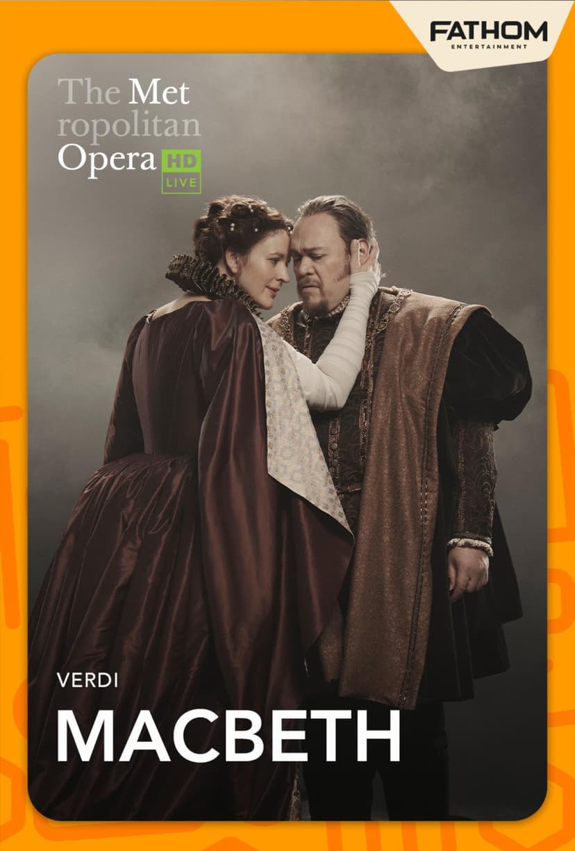 Poster for the film Met Opera ~ Macbeth