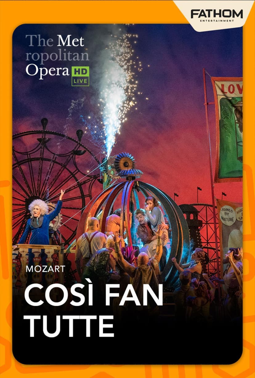 Poster for the film Met Opera ~ Così fan tutte