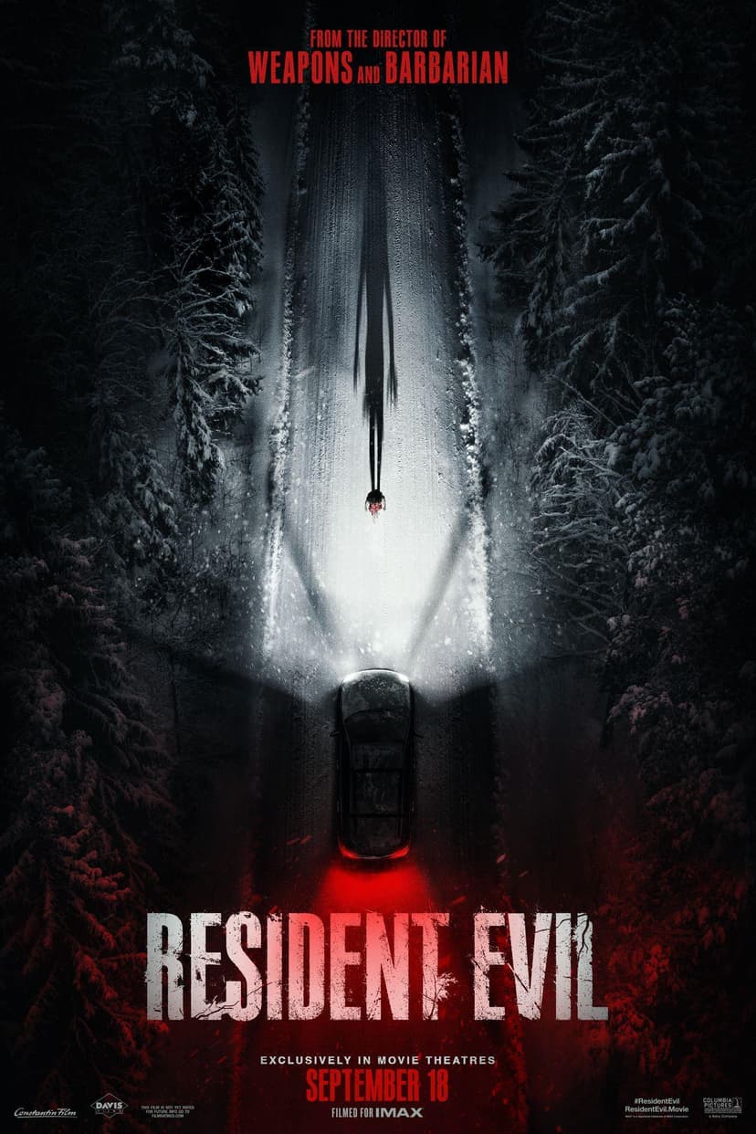 Poster for the film Resident Evil