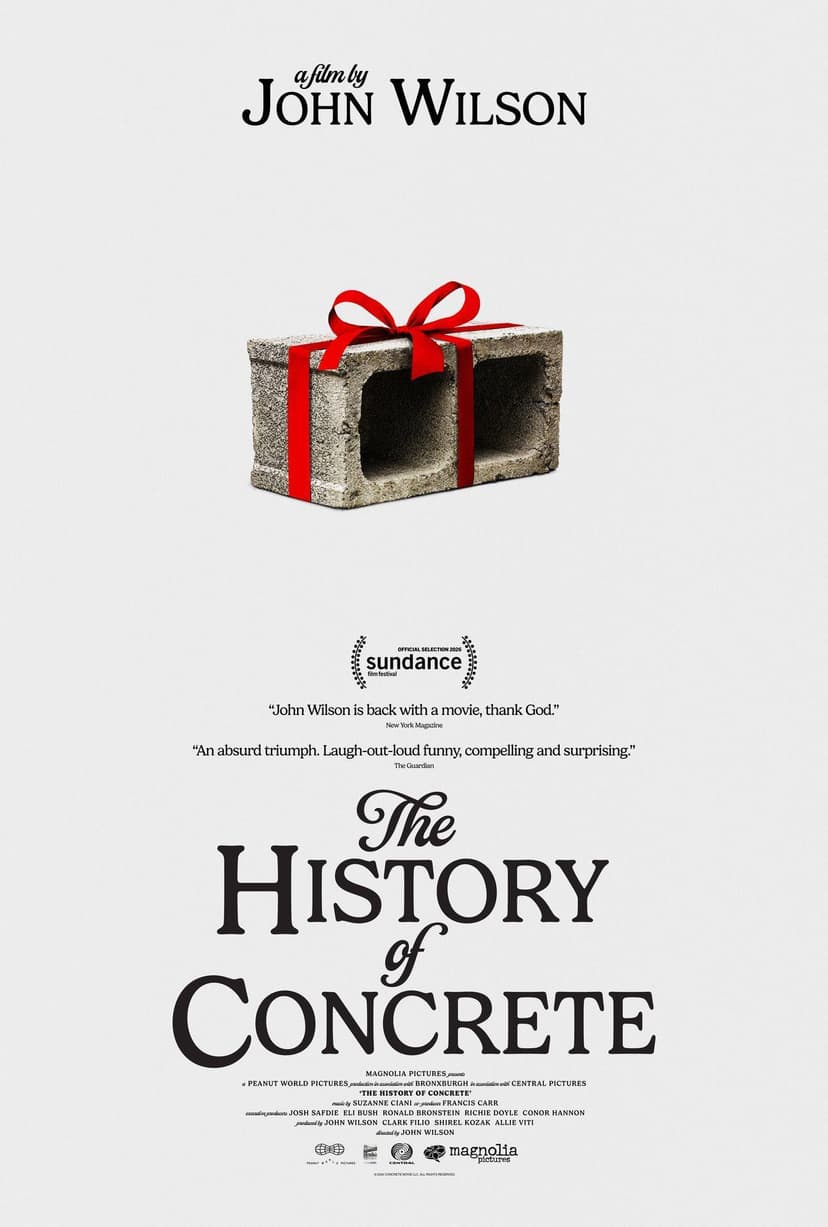 Poster for the film The History of Concrete